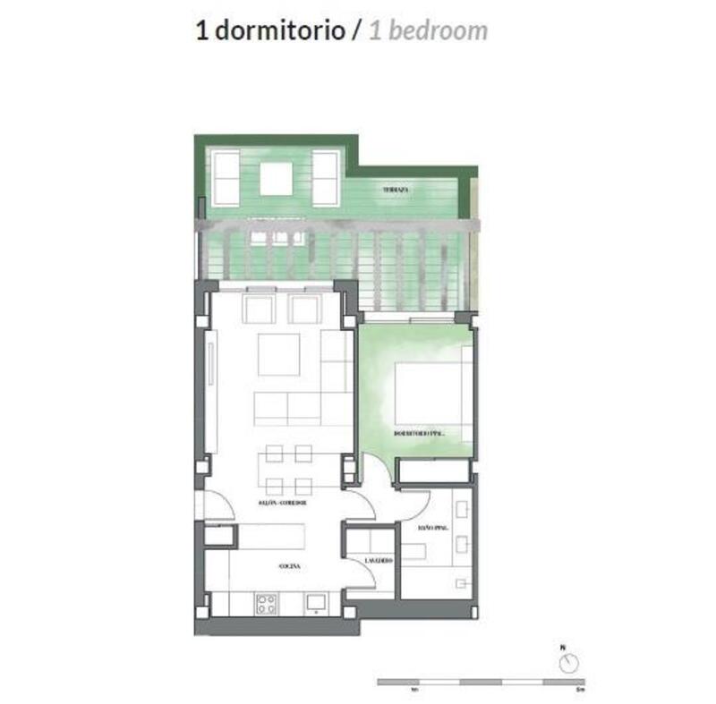 1 Schlafzimmer Appartement zu verkaufen