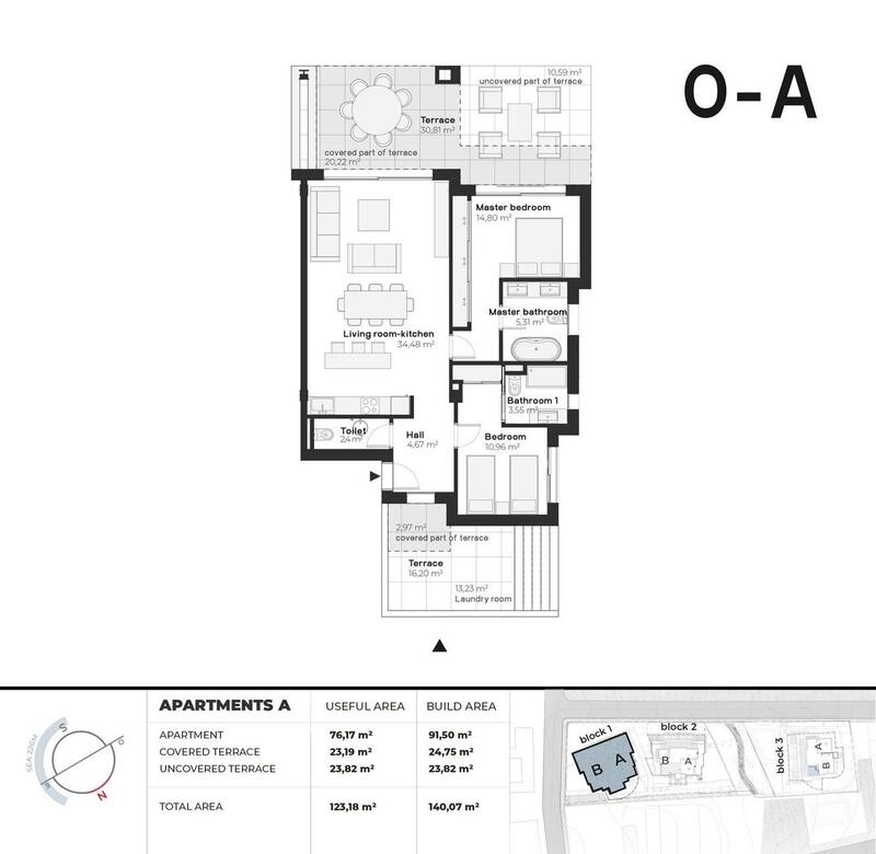 2 Schlafzimmer Appartement zu verkaufen