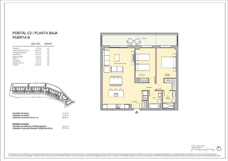 2 chambre Appartement à vendre