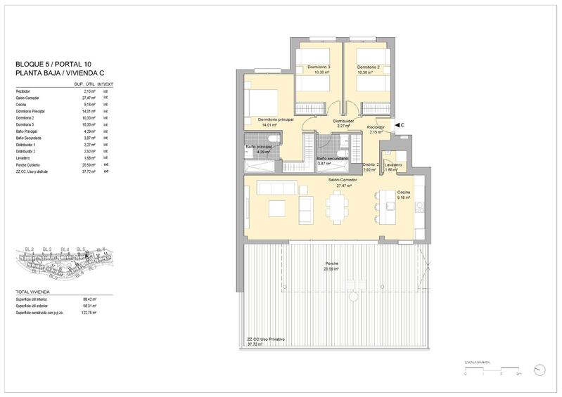 3 Cuarto Apartamento en venta