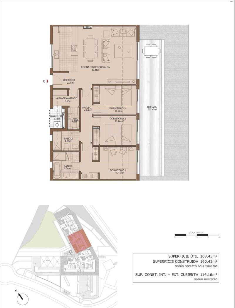 3 Cuarto Apartamento en venta