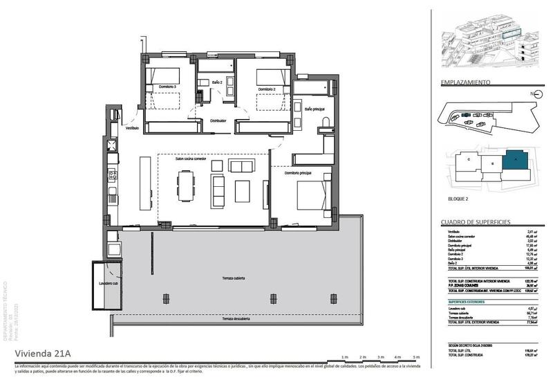 3 Schlafzimmer Appartement zu verkaufen