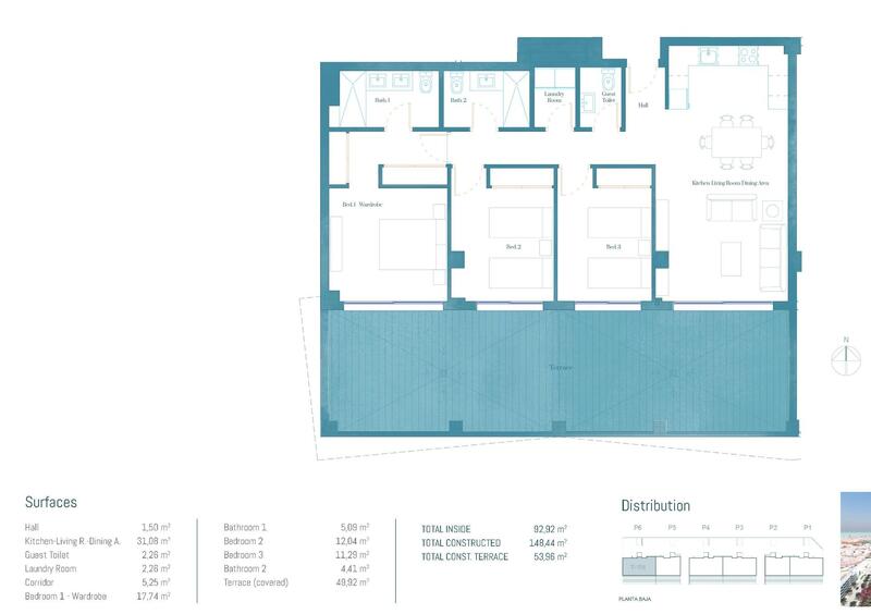 3 Cuarto Apartamento en venta