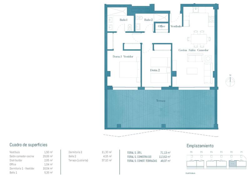 2 Cuarto Apartamento en venta