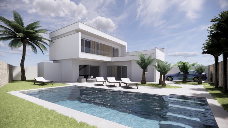 Villa en venta en Santiago de la Ribera, Murcia