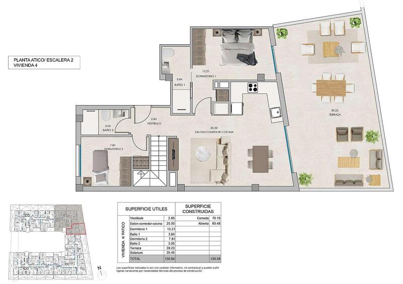 2 Cuarto Apartamento en venta