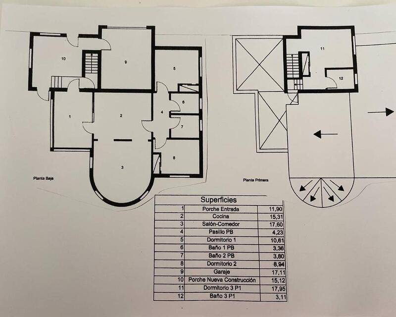 3 soveværelse Villa til salg