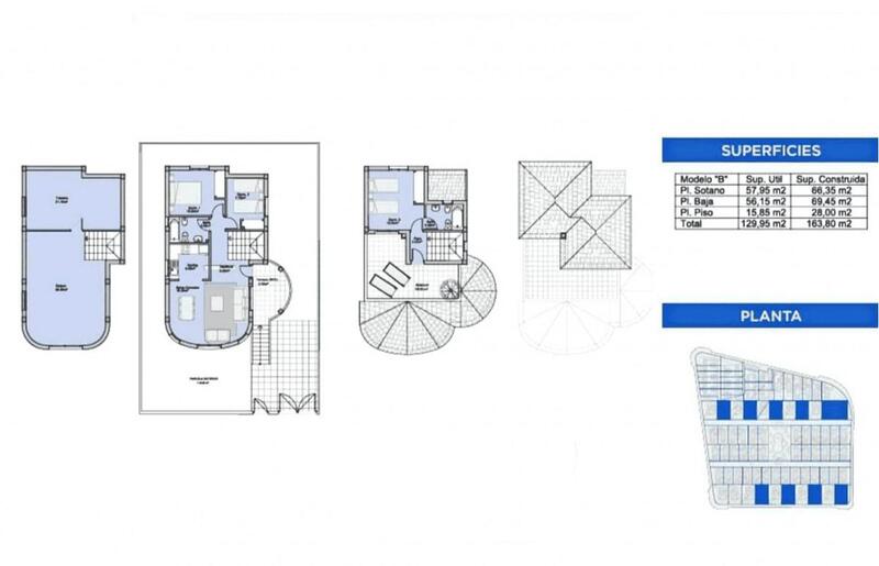 4 Schlafzimmer Stadthaus zu verkaufen