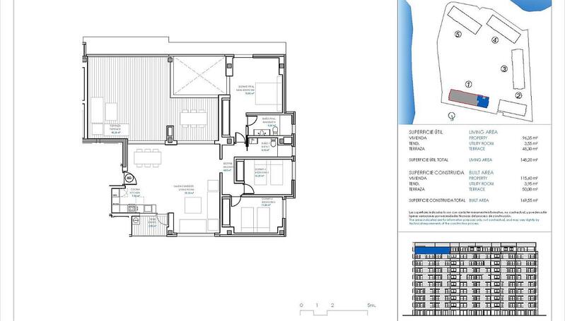 3 chambre Appartement à vendre