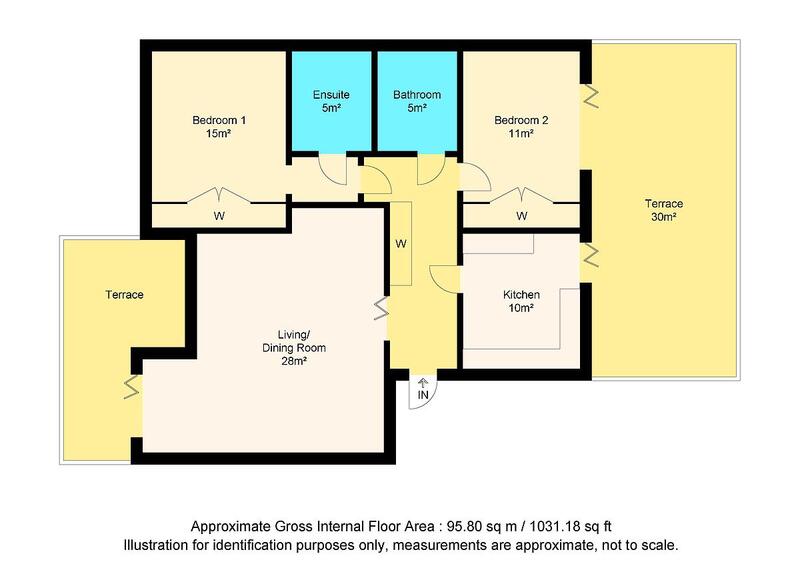 2 chambre Appartement à vendre