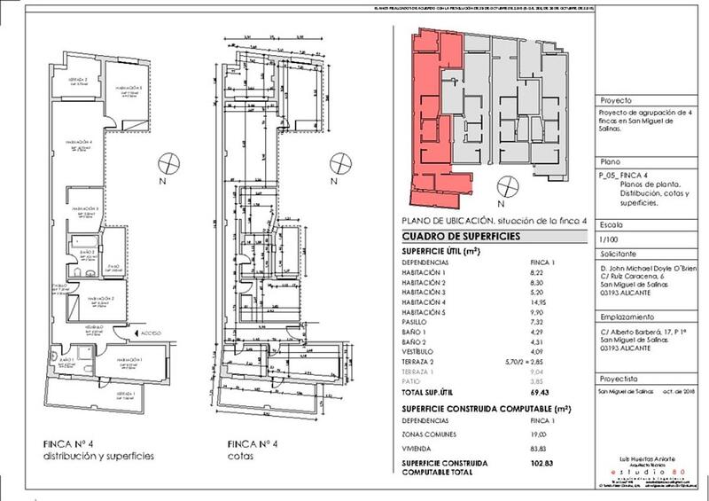 3 slaapkamer Appartement Te koop