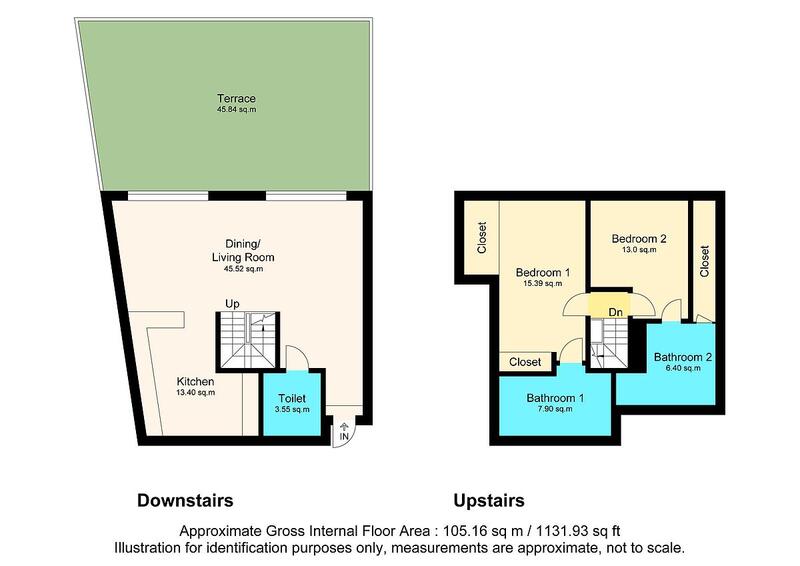 2 chambre Appartement à vendre