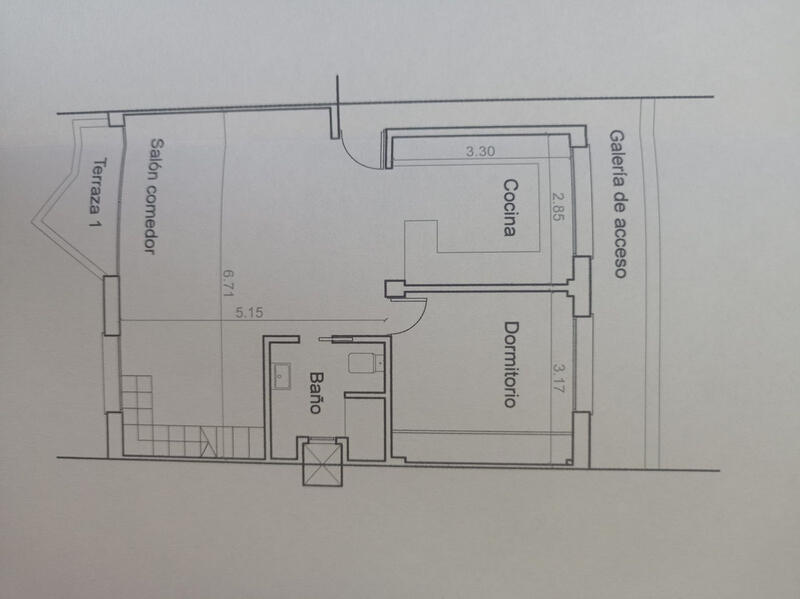 1 Cuarto Apartamento en venta