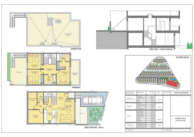 3 Schlafzimmer Stadthaus zu verkaufen