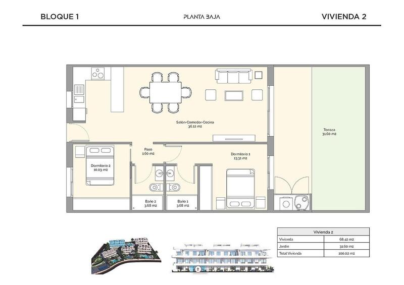 2 Cuarto Apartamento en venta