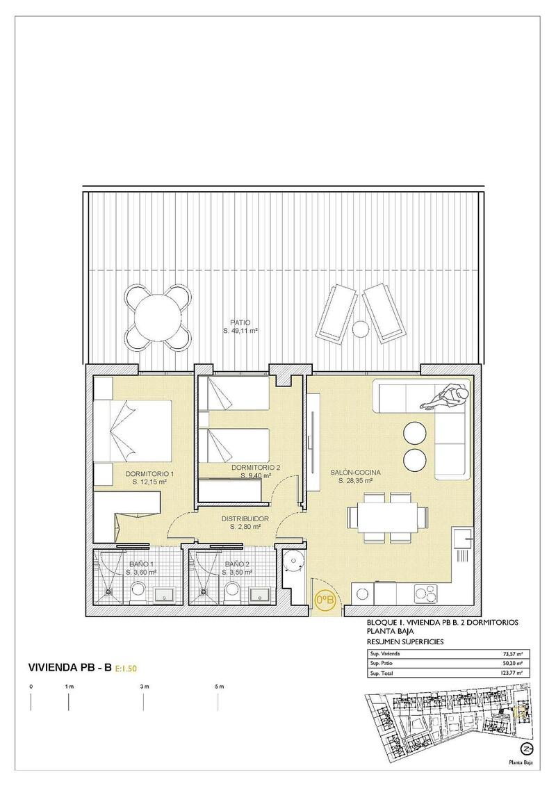 2 Cuarto Apartamento en venta