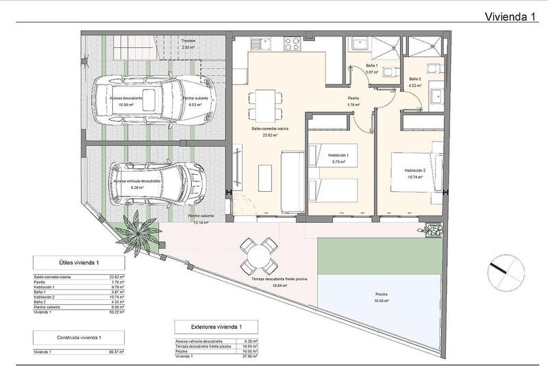 2 Schlafzimmer Stadthaus zu verkaufen