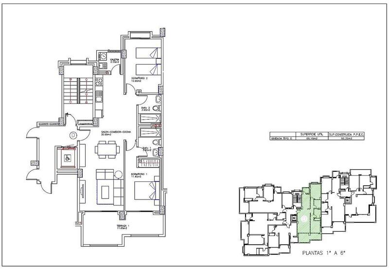 2 Cuarto Apartamento en venta