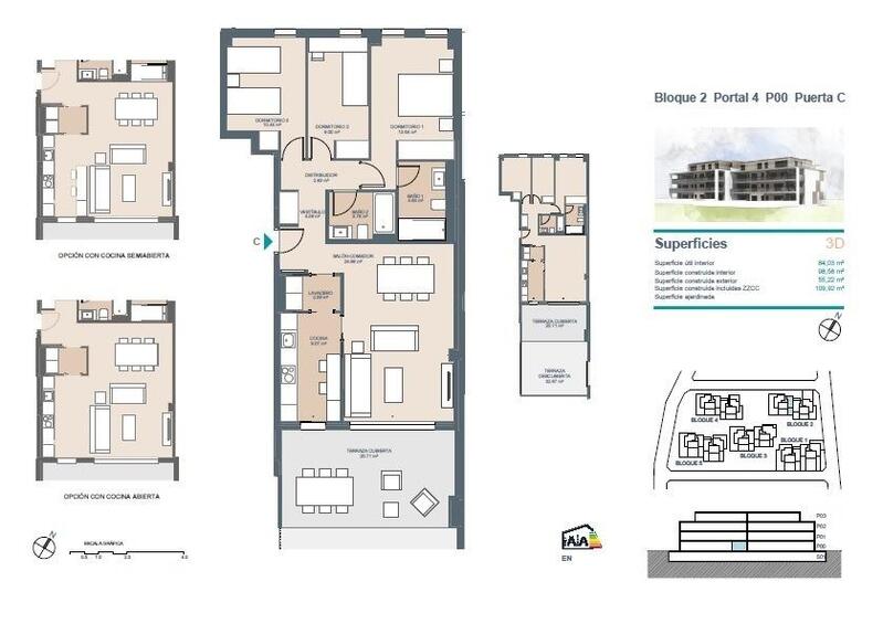 3 Cuarto Apartamento en venta