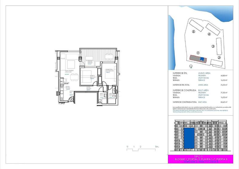 2 slaapkamer Appartement Te koop