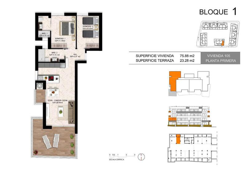 2 Cuarto Apartamento en venta