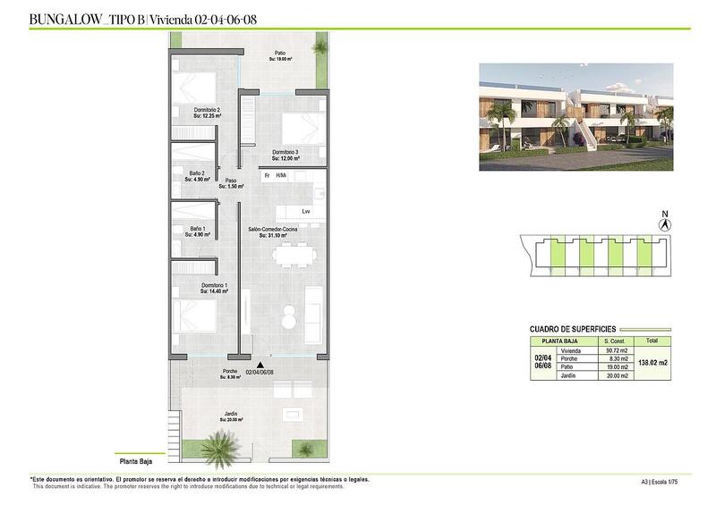 3 Schlafzimmer Stadthaus zu verkaufen