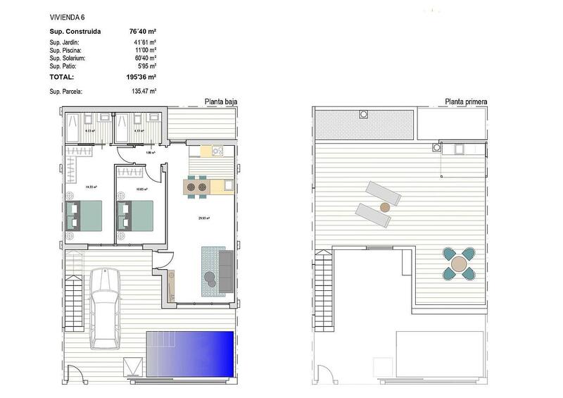 2 Schlafzimmer Stadthaus zu verkaufen