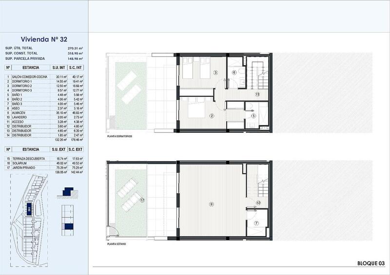 3 Schlafzimmer Stadthaus zu verkaufen