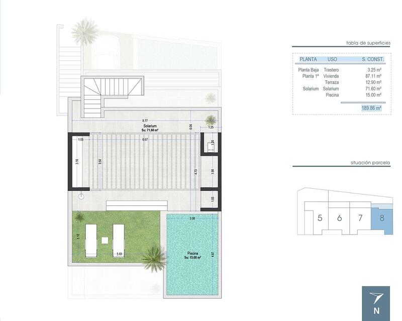 3 Schlafzimmer Stadthaus zu verkaufen