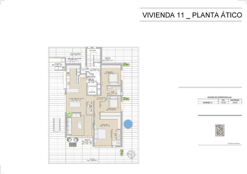 3 Cuarto Apartamento en venta