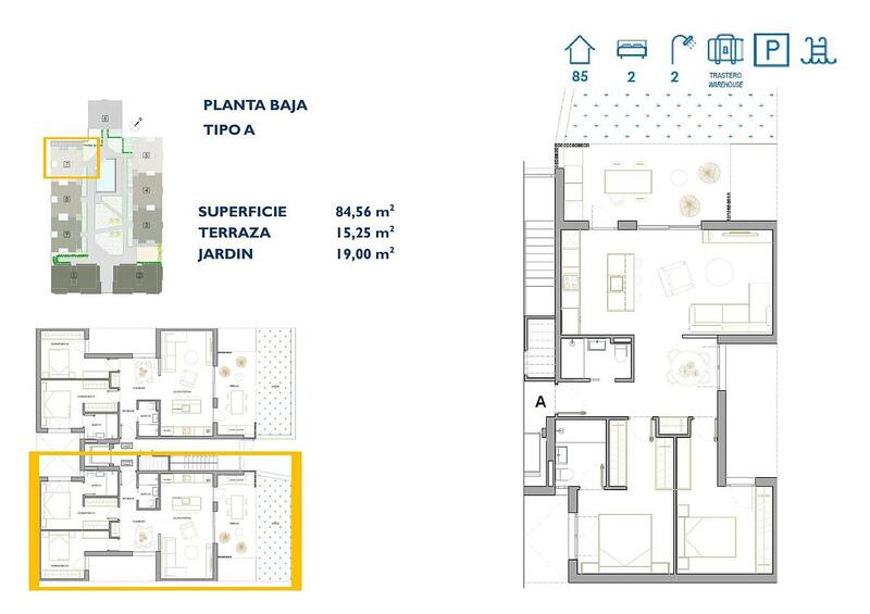 2 Cuarto Apartamento en venta