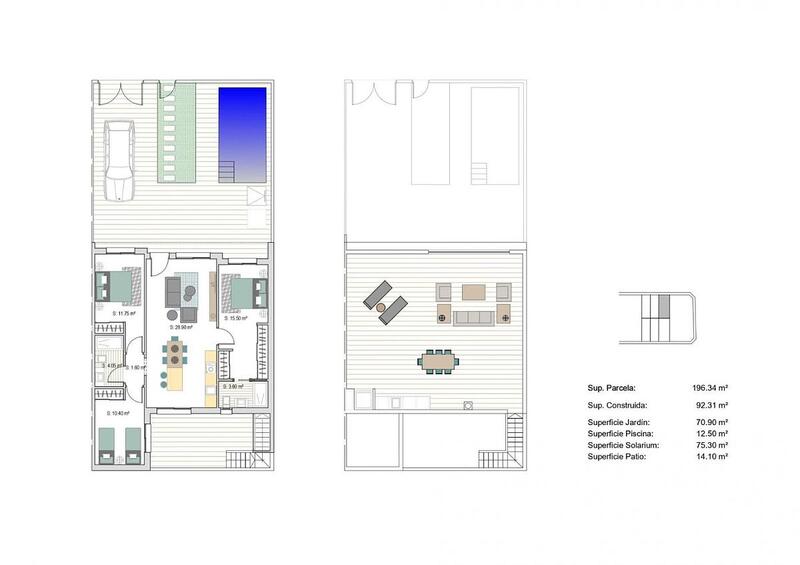 3 Schlafzimmer Stadthaus zu verkaufen