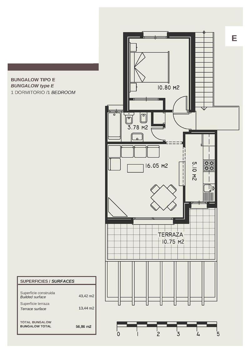 1 Schlafzimmer Stadthaus zu verkaufen