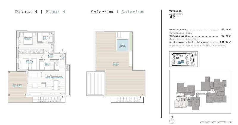 2 chambre Appartement à vendre