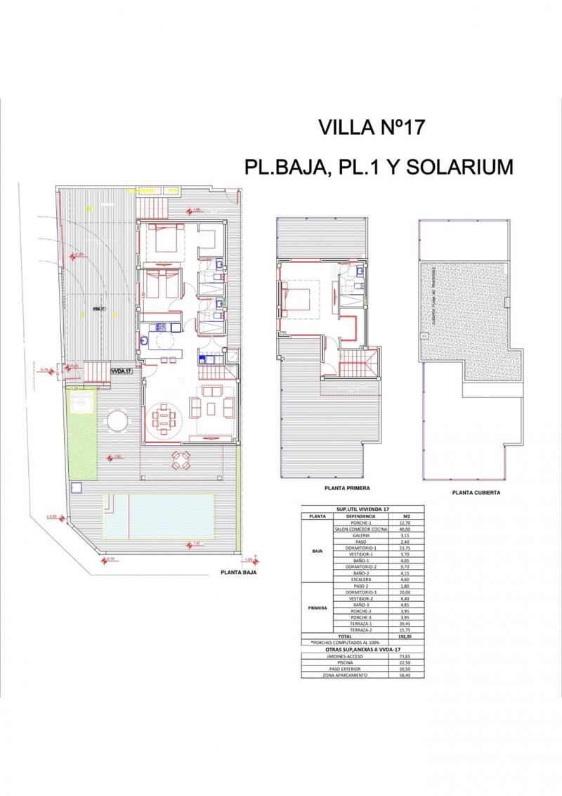 3 soveværelse Villa til salg