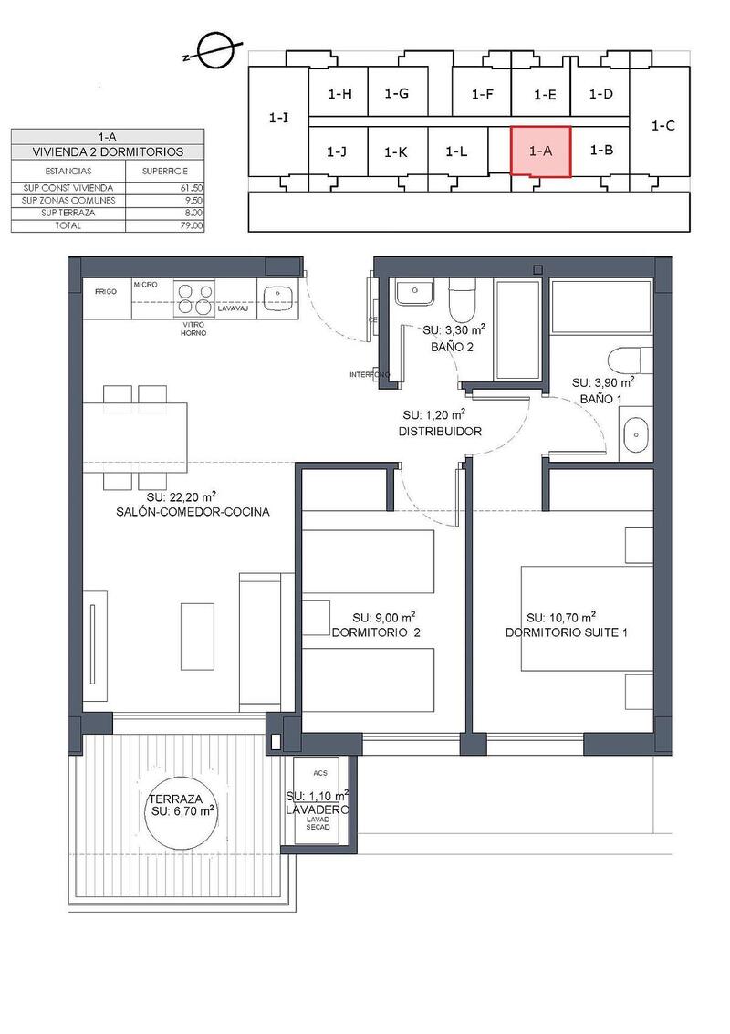 2 Cuarto Apartamento en venta