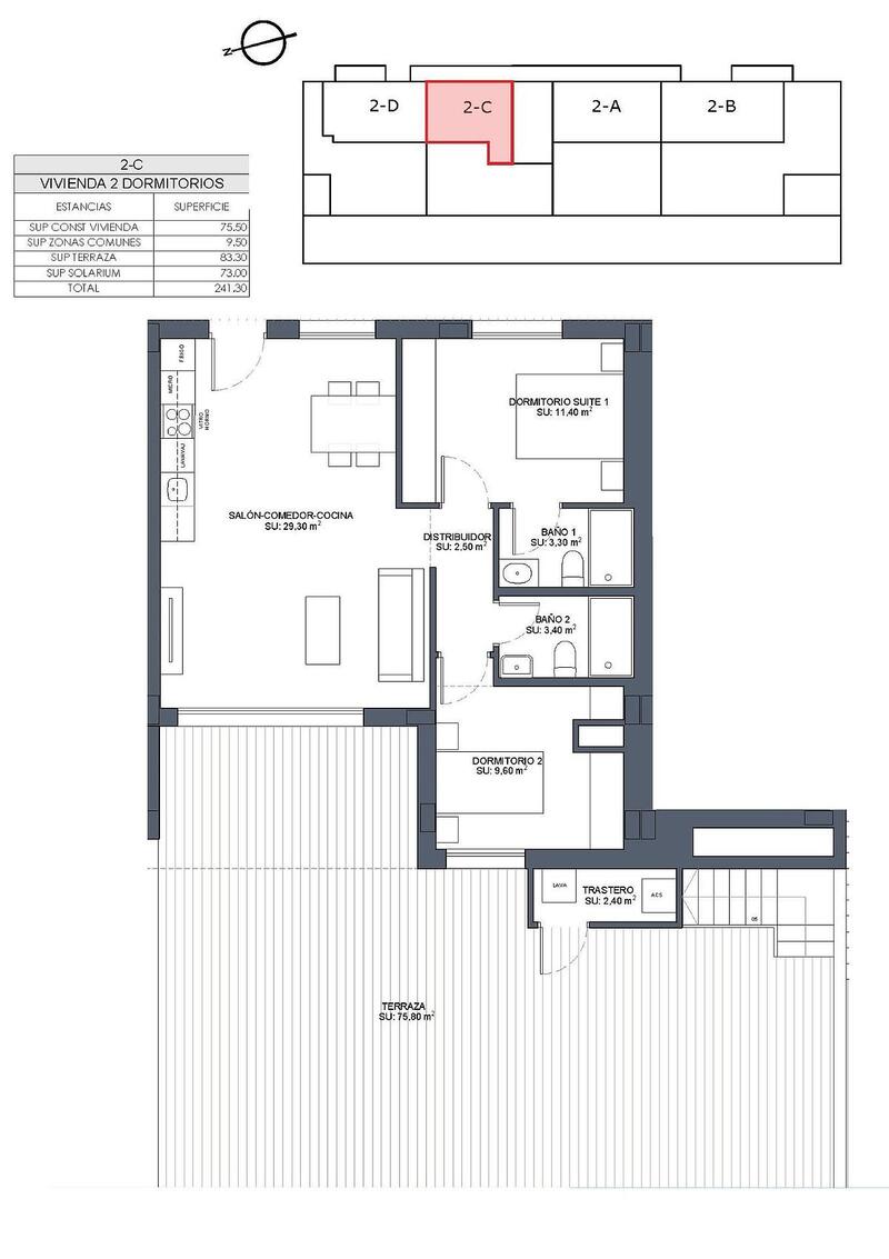 2 Cuarto Apartamento en venta