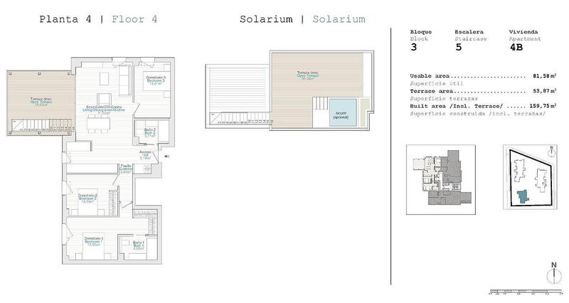 3 slaapkamer Appartement Te koop