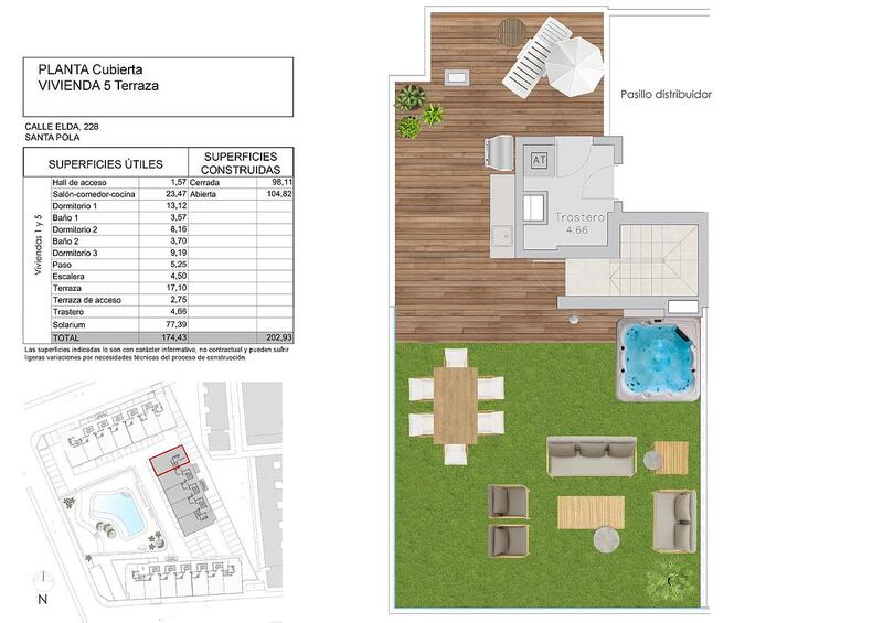 3 Cuarto Apartamento en venta