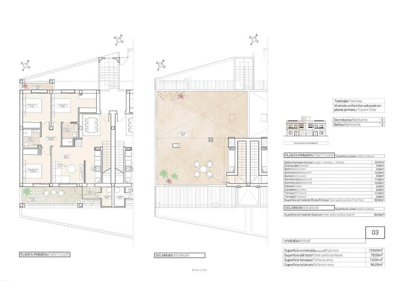 3 Schlafzimmer Stadthaus zu verkaufen