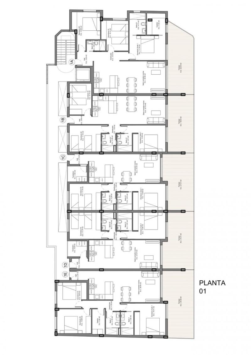 2 Cuarto Apartamento en venta