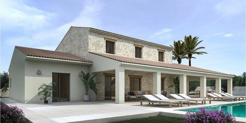 Villa till salu i Moraira, Alicante