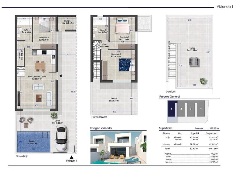 3 Schlafzimmer Villa zu verkaufen