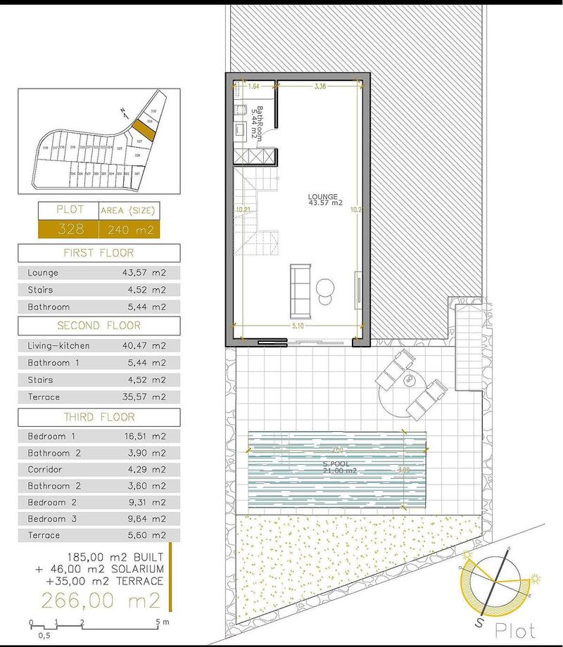 3 Cuarto Villa en venta