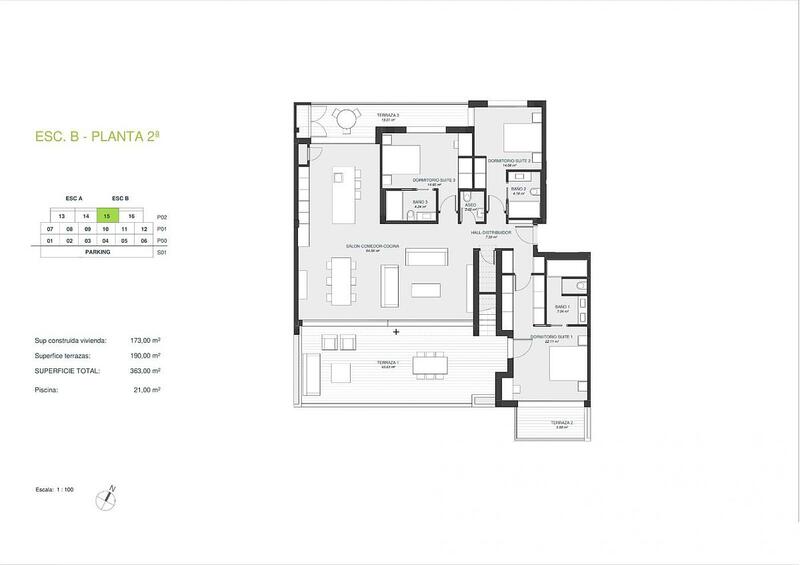 3 Cuarto Apartamento en venta