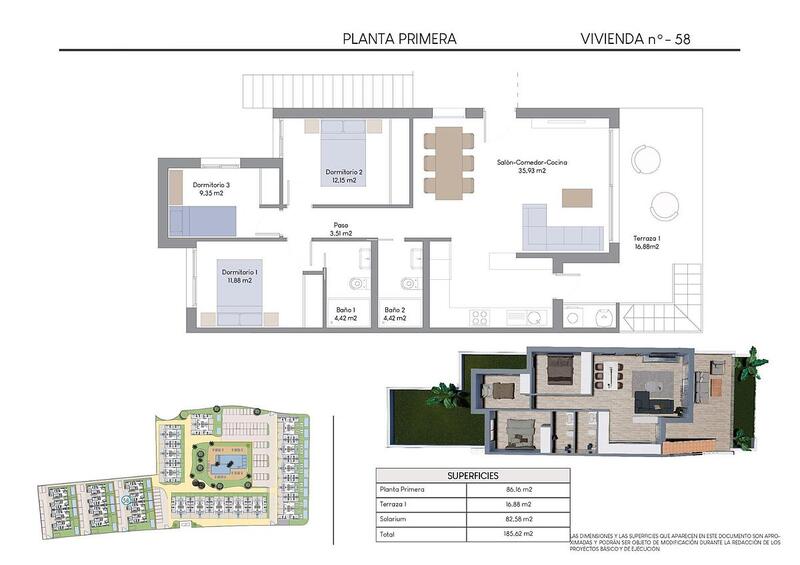 3 Schlafzimmer Stadthaus zu verkaufen