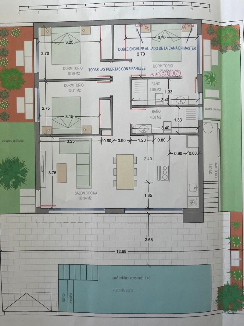 3 slaapkamer Villa Te koop