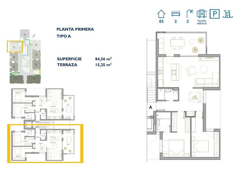 2 Cuarto Apartamento en venta