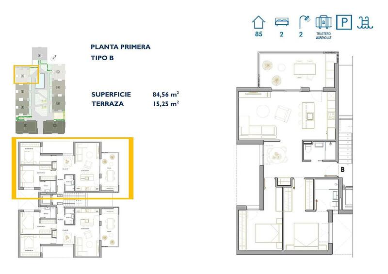 2 Cuarto Apartamento en venta