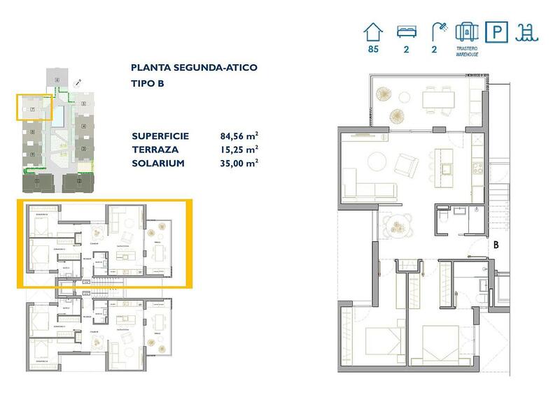 2 Cuarto Apartamento en venta